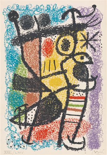 MIRÓ, JOAN. Cartones. 1959-1965.